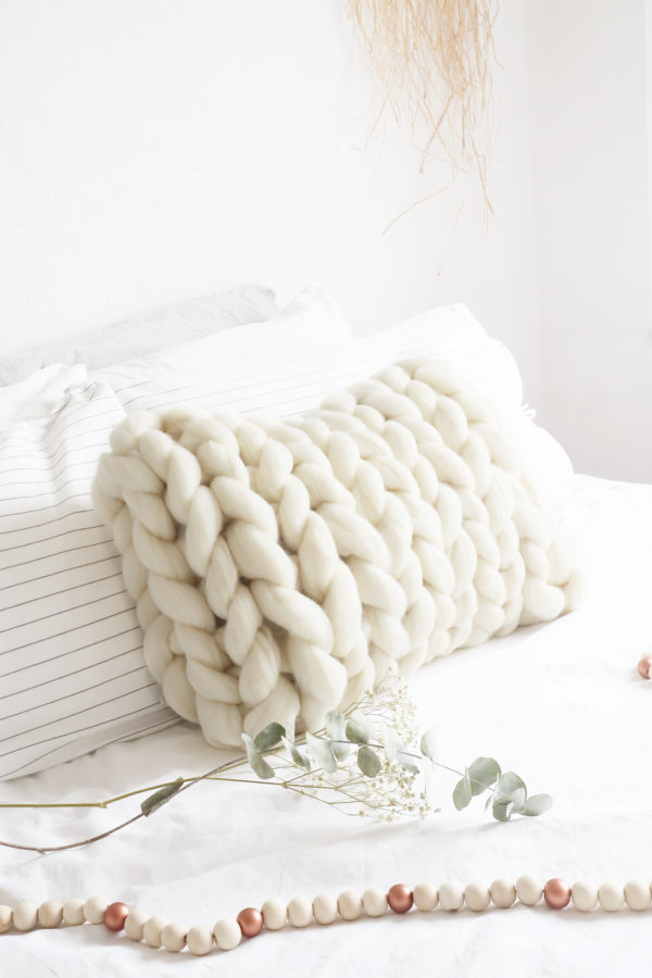 Natural White Cushion